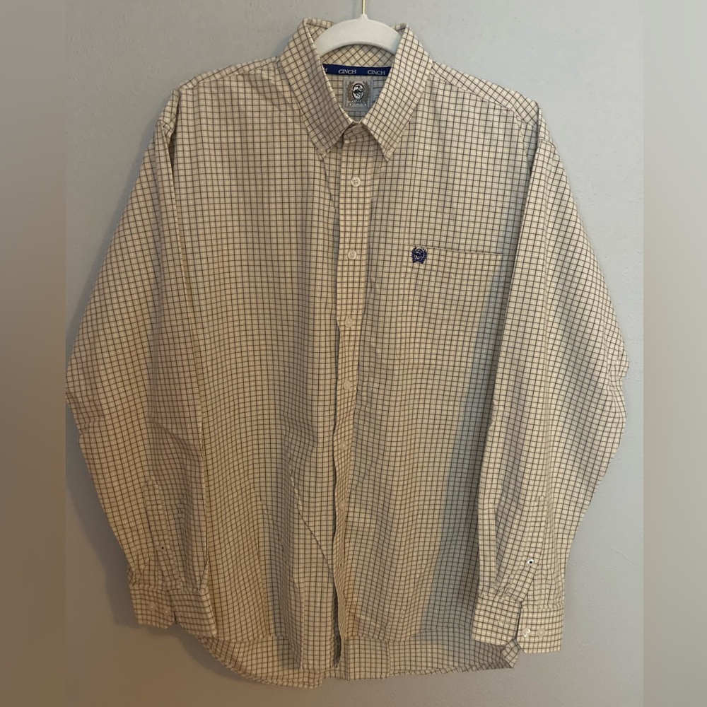 Men’s Cinch Button Down Shirt Medium